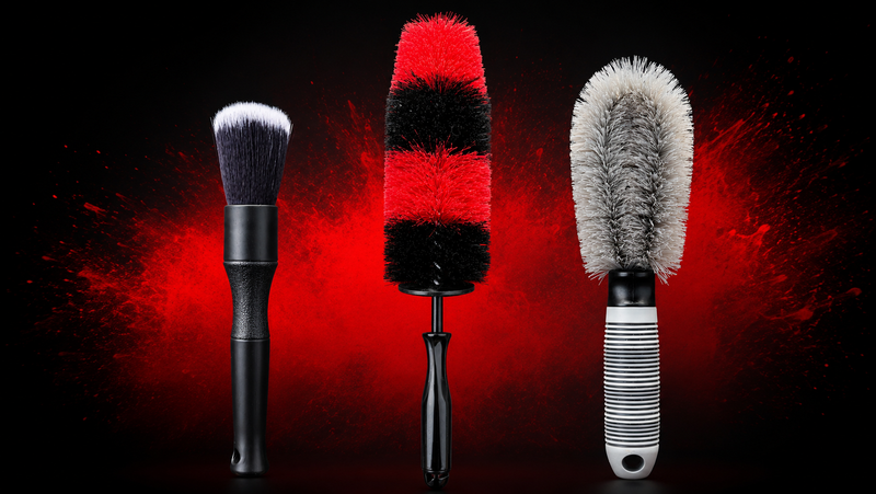 Brosses de detailing
